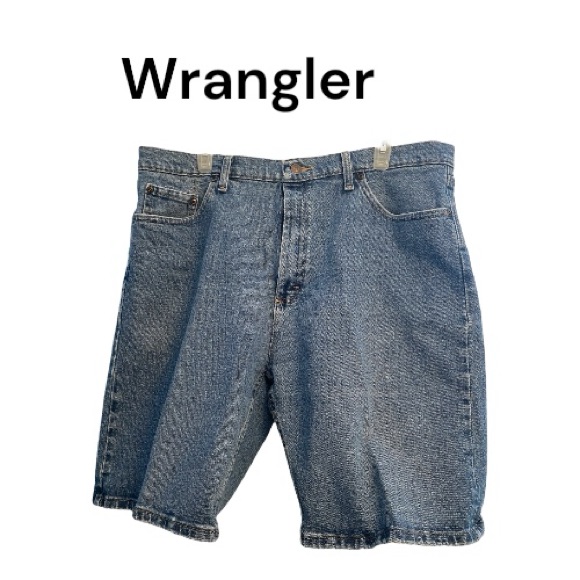 Wrangler Men's Blue Denim Shorts 38